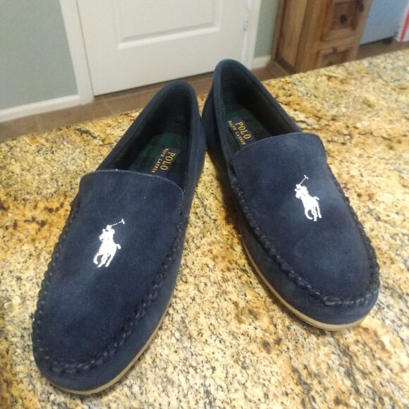 Man's Slippers Polo Ralph Lauren Collins Slipper Size 9 US - Picture 2 of 12